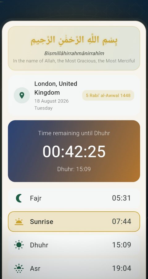 Ezan: Prayer Times screenshot