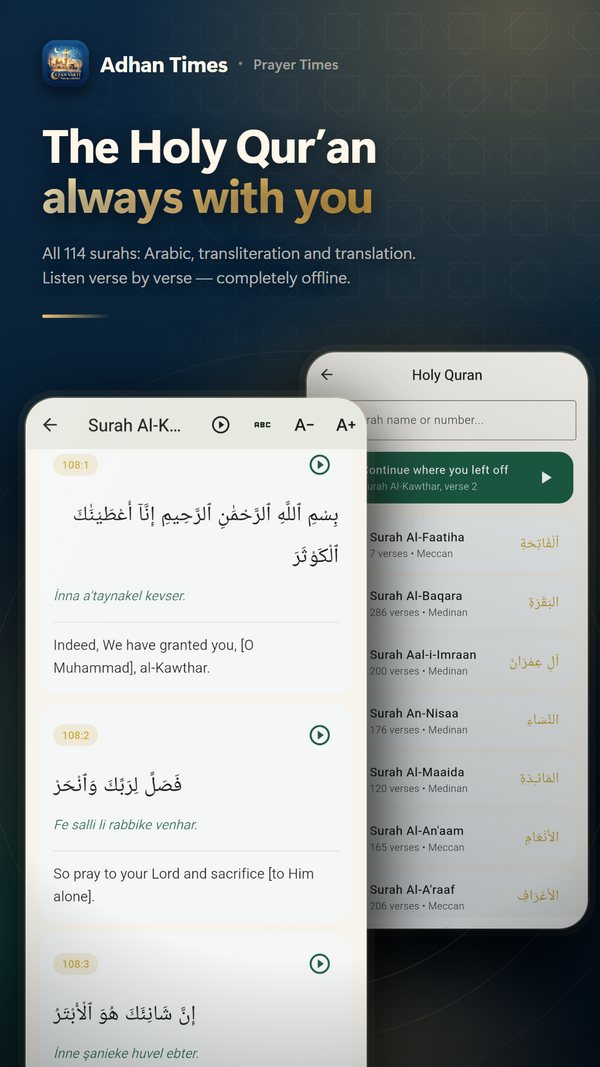 Ezan: Prayer Times screenshot 3